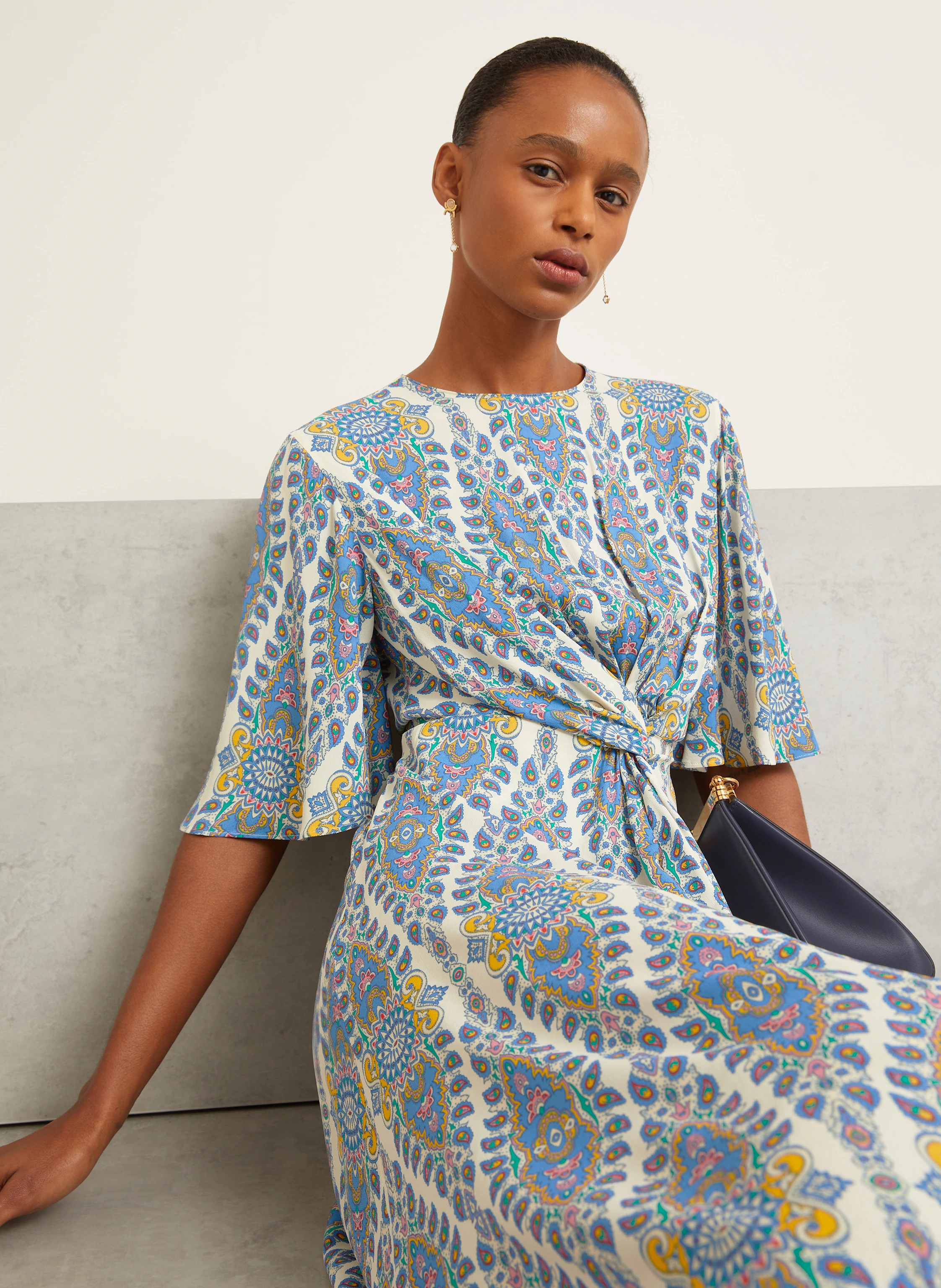 ETRO Kleid in Wickeloptik
