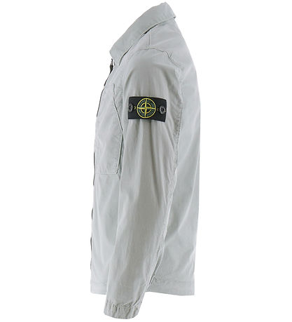 Stone Island Jacke - Overshirt - Pearl Grey