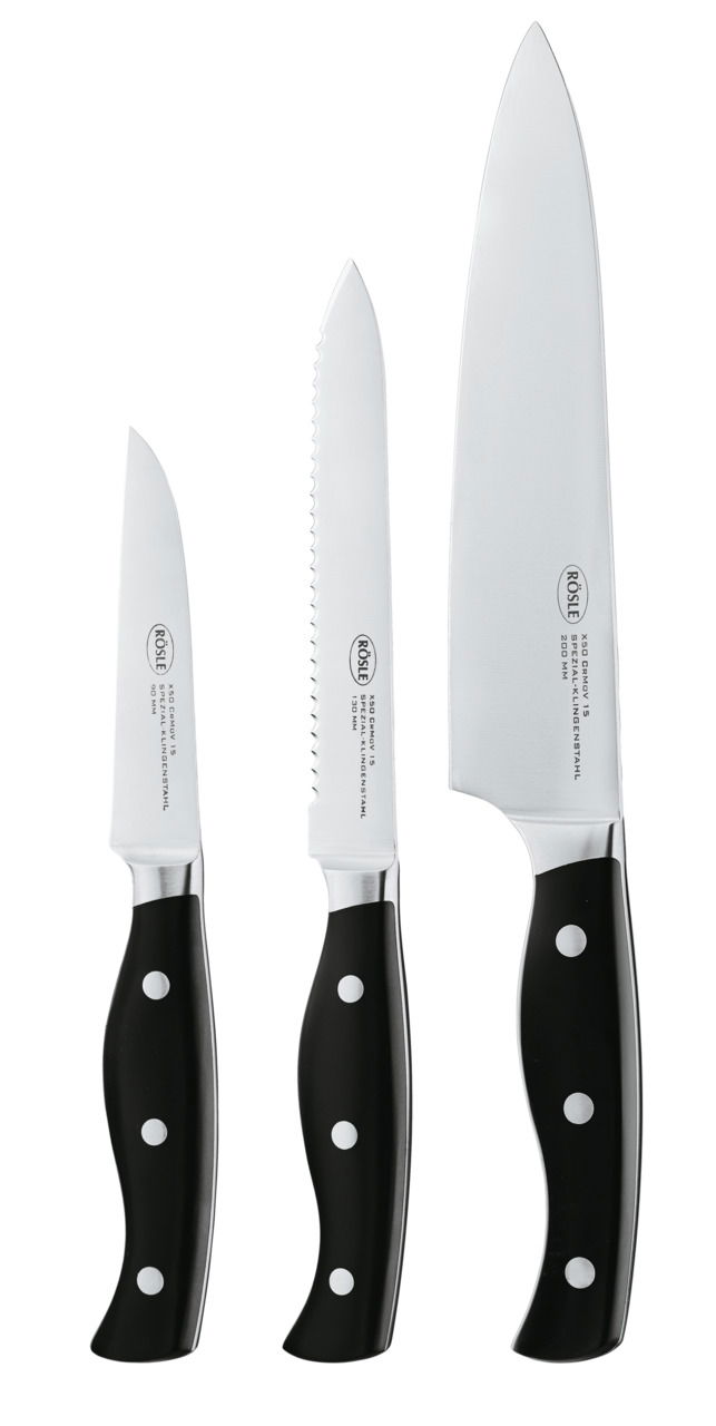 Rösle Messer-Set 3-tlg. PURA