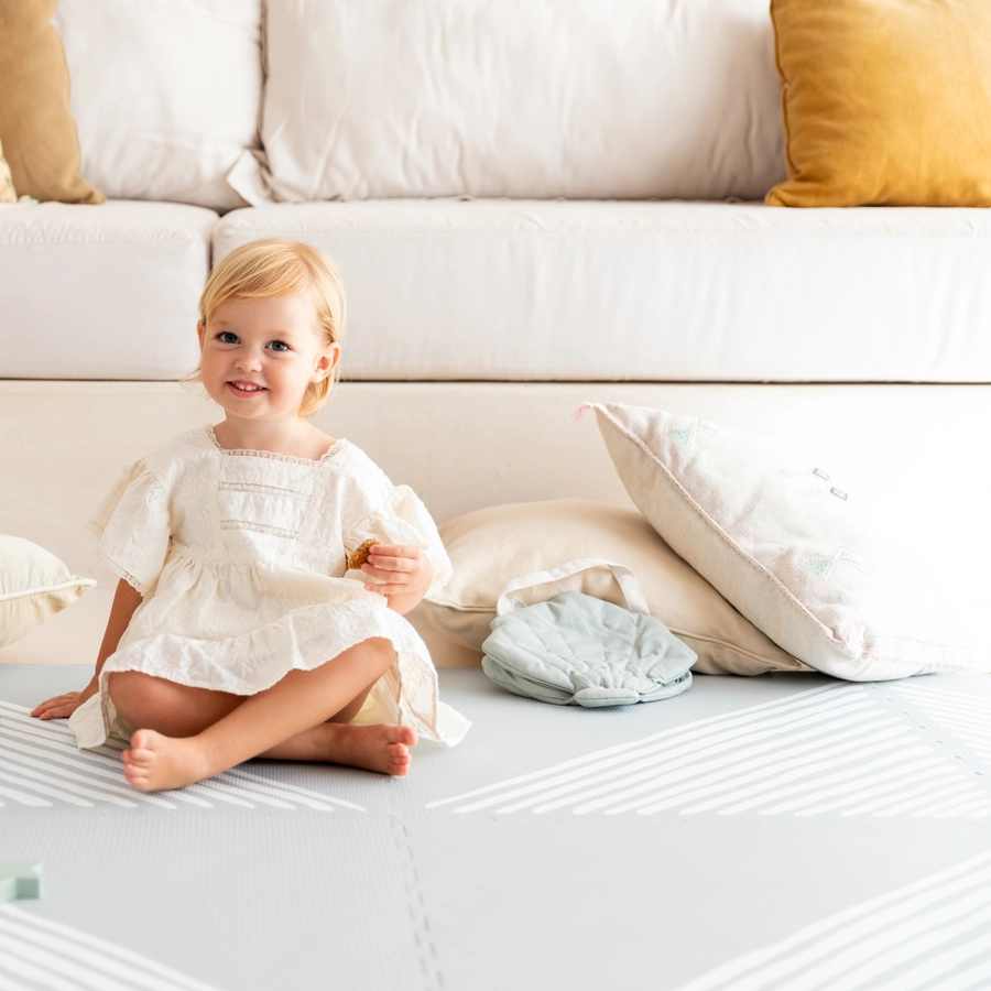toddlekind Prettier Puzzle Spielmatte Sandy Lines Stone 120 x 180 cm