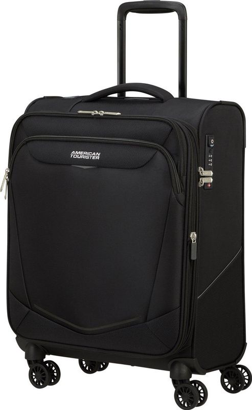 American Tourister - Summerride - Trolley - Zwart - 55 cm - Expandable