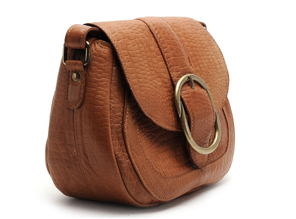 Pieces ville accessoires pcfiloa leather cross body fc marron