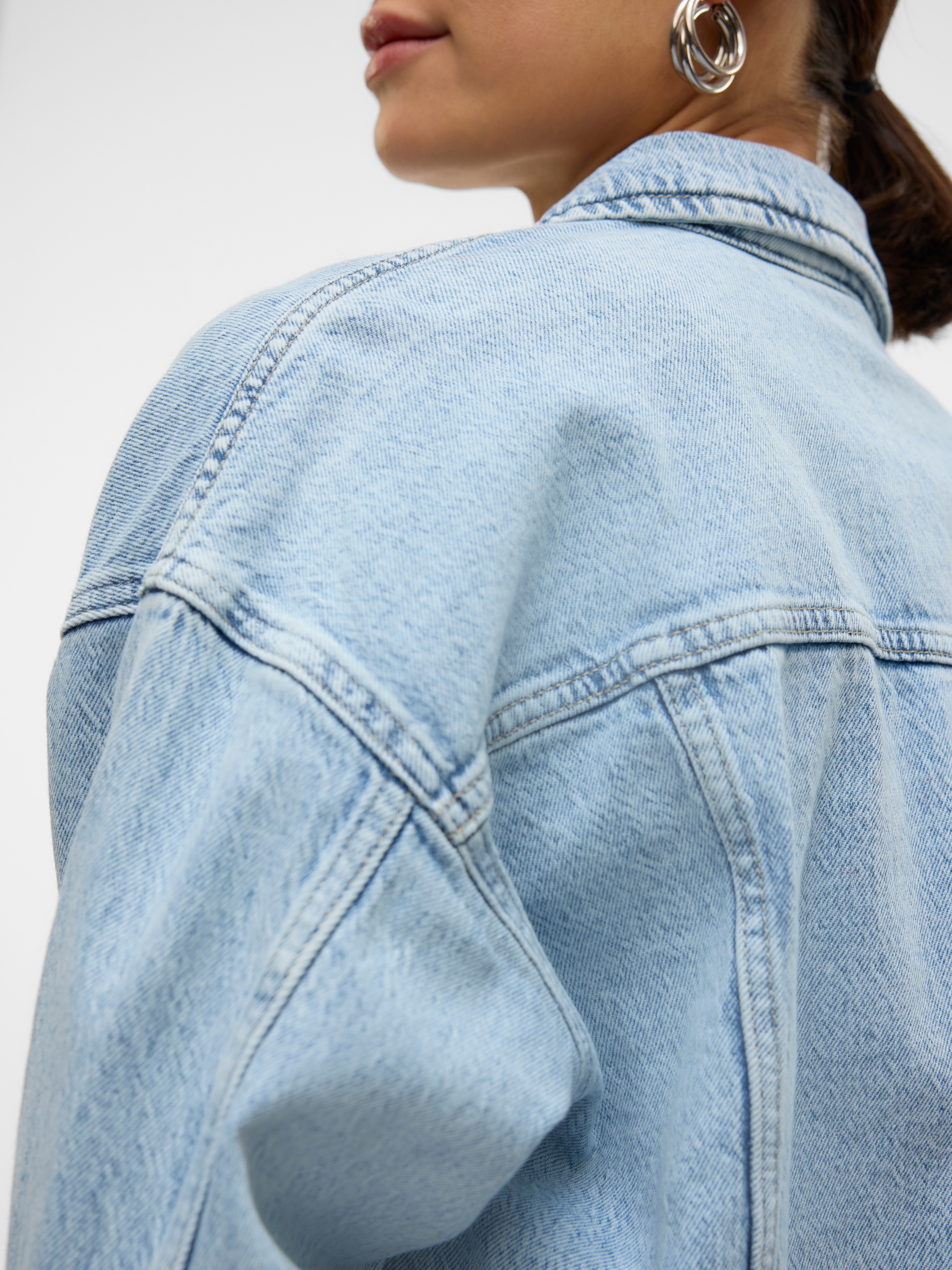 Vero Moda Jeansjacke »VMTESSA LS OVERSIZE DENIM JACKET GA NOOS«
