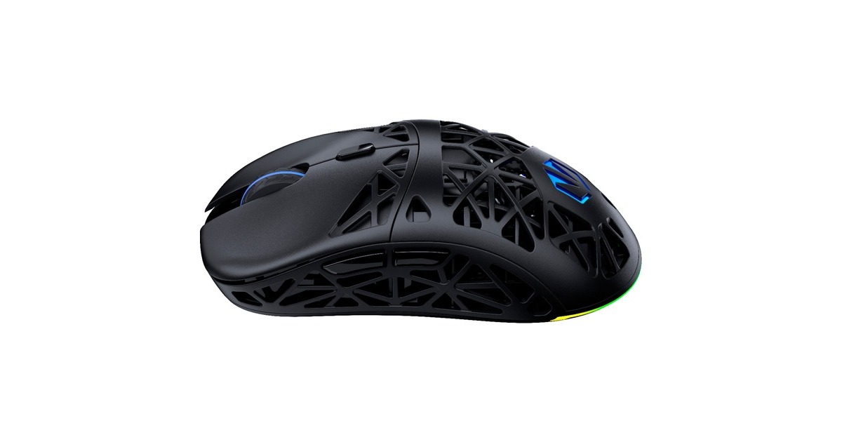 ENDORFYLIV Plus Wireless gaming muis  (Zwart, Oplaadstation inbegrepen)