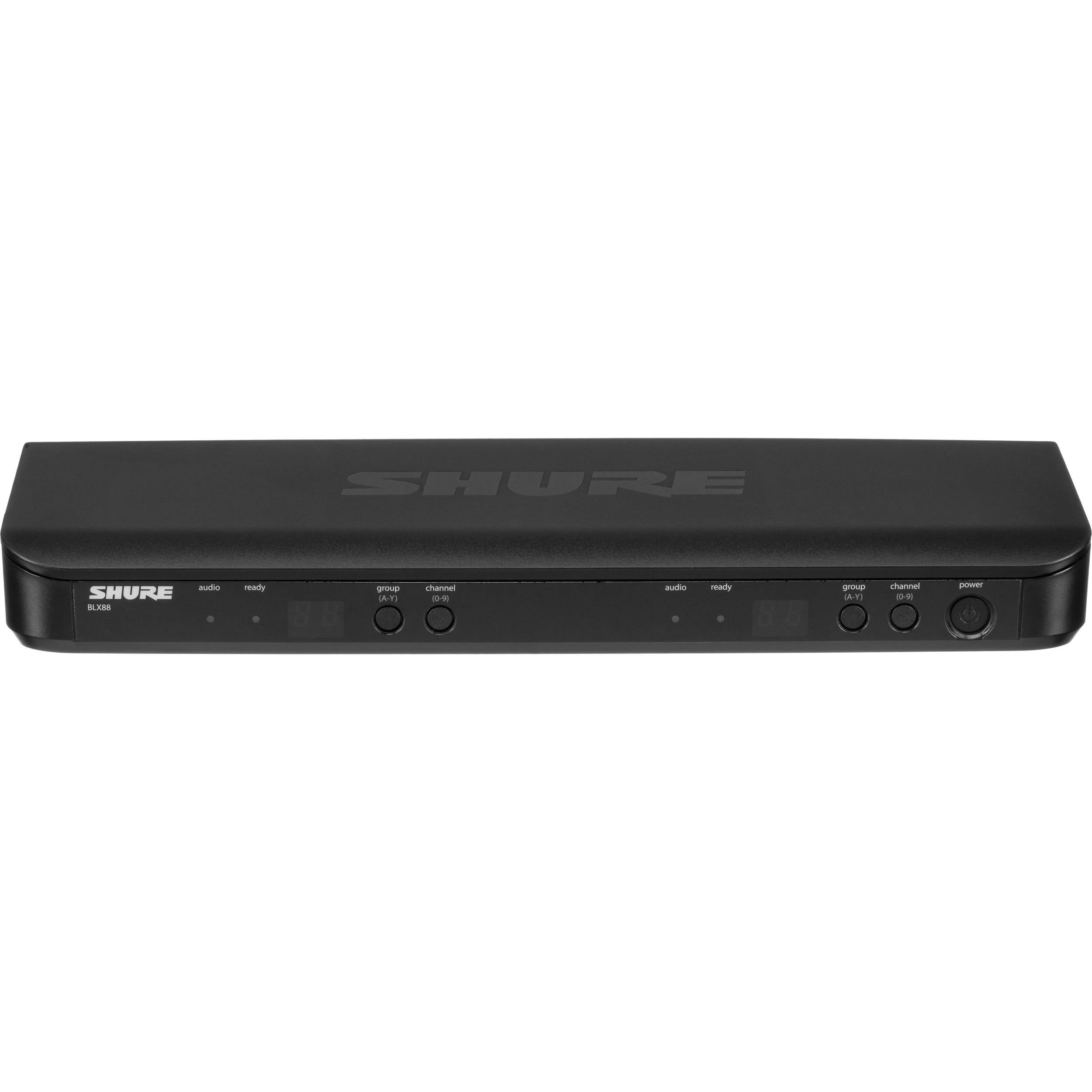Shure BLX288E/PG58-H8E draadloos handheld systeem (518-542 MHz)
