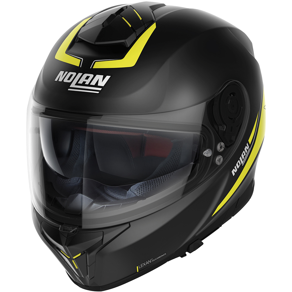 Nolan - Casque N80-8 Staple N-Com Noir / Jaune