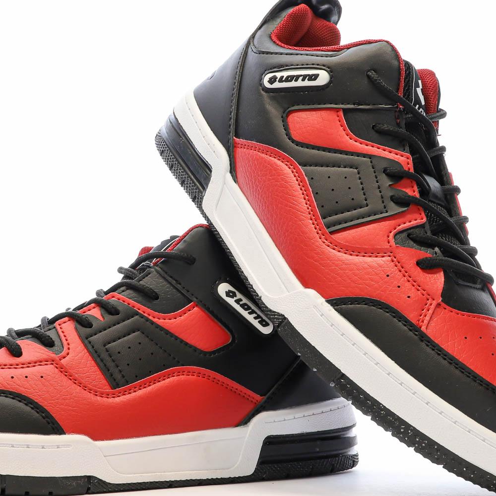 Lotto Baskets Rouges/Noires Homme Lotto Thirty 6