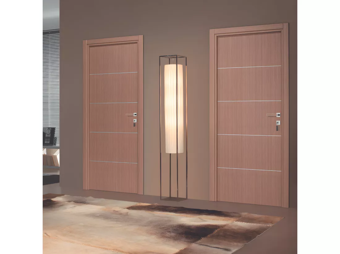 Bloc-porte pose fin de chantier collection Premium Seymour, H.204 x l.73 cm, aspect chêne gris, réversible