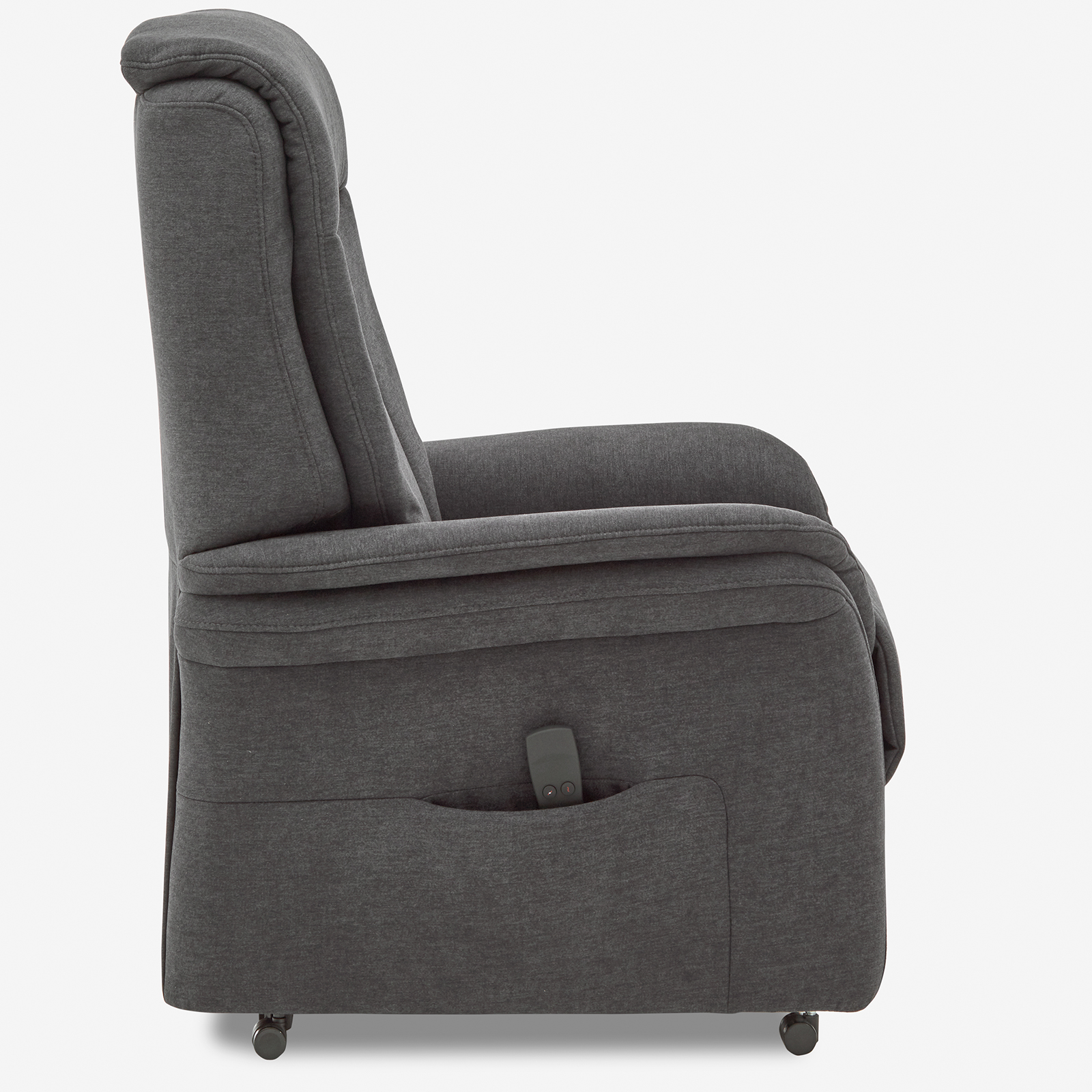 Relaxsessel - anthrazit - mit E-Motor - large