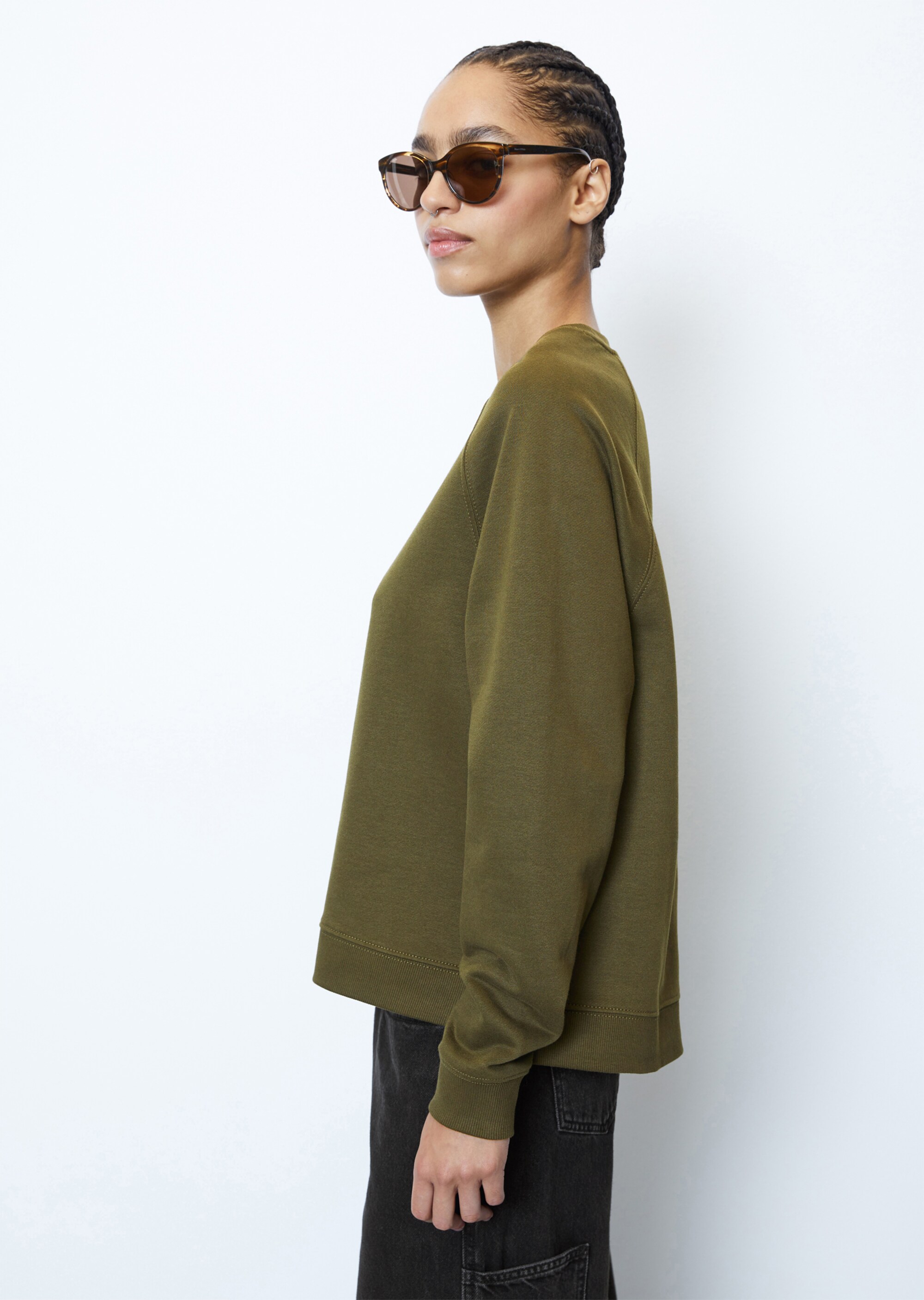 DfC Sweatshirt relaxed mit soft gerauter Innenseite