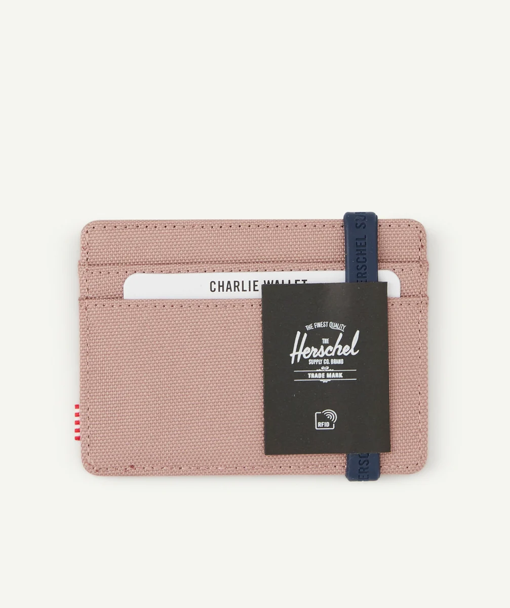 HERSCHELLE PORTE CARTE ROSE MIXTE