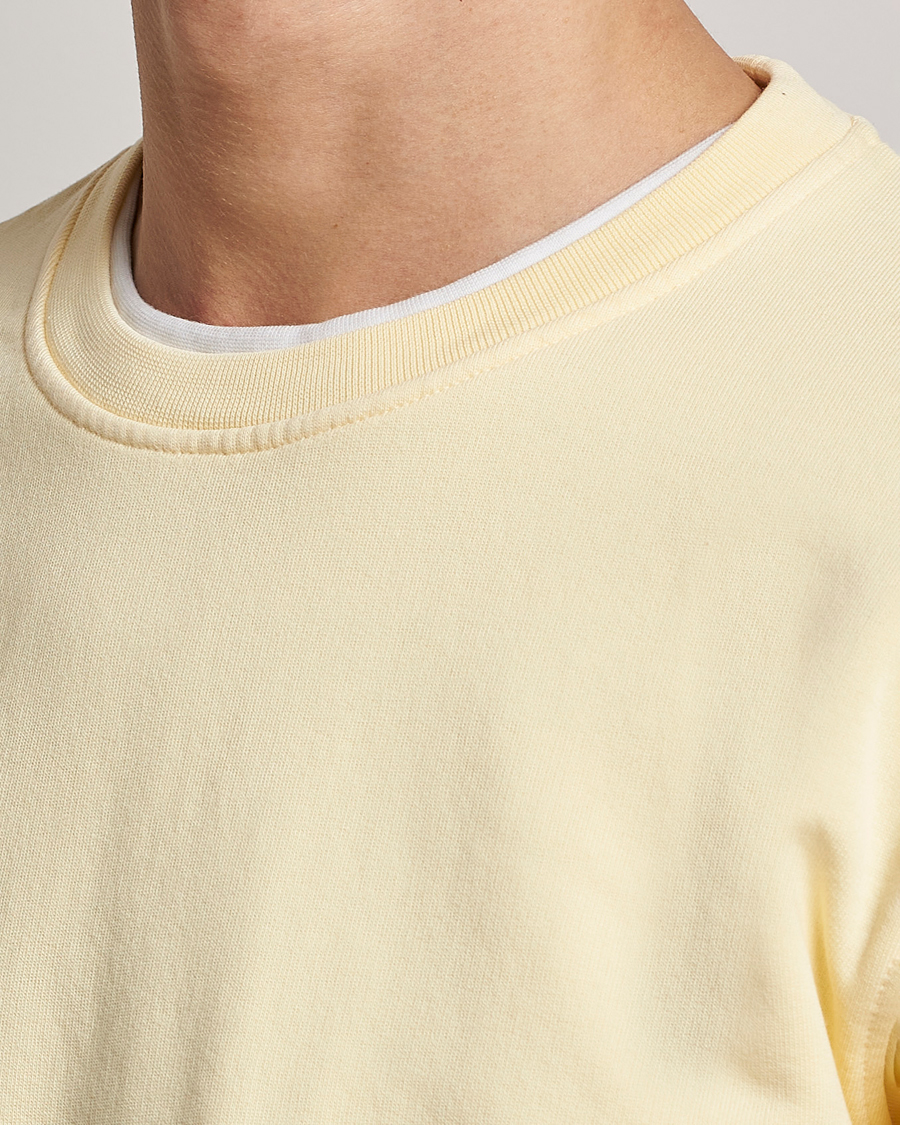 Colorful Standard Classic Organic Crew Neck Sweat Soft Yellow