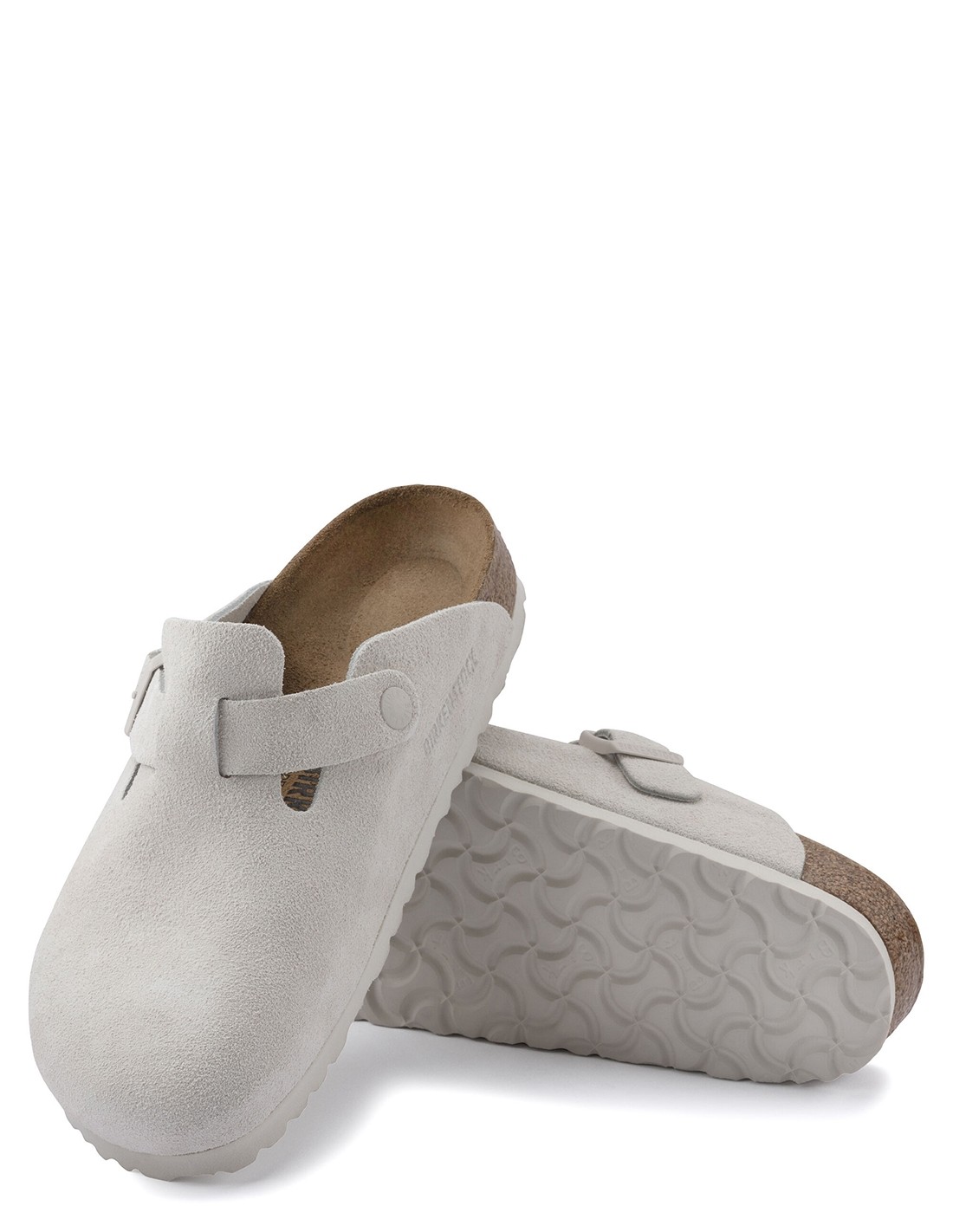 birkenstock Sabot Femme Boston vl Antique White
