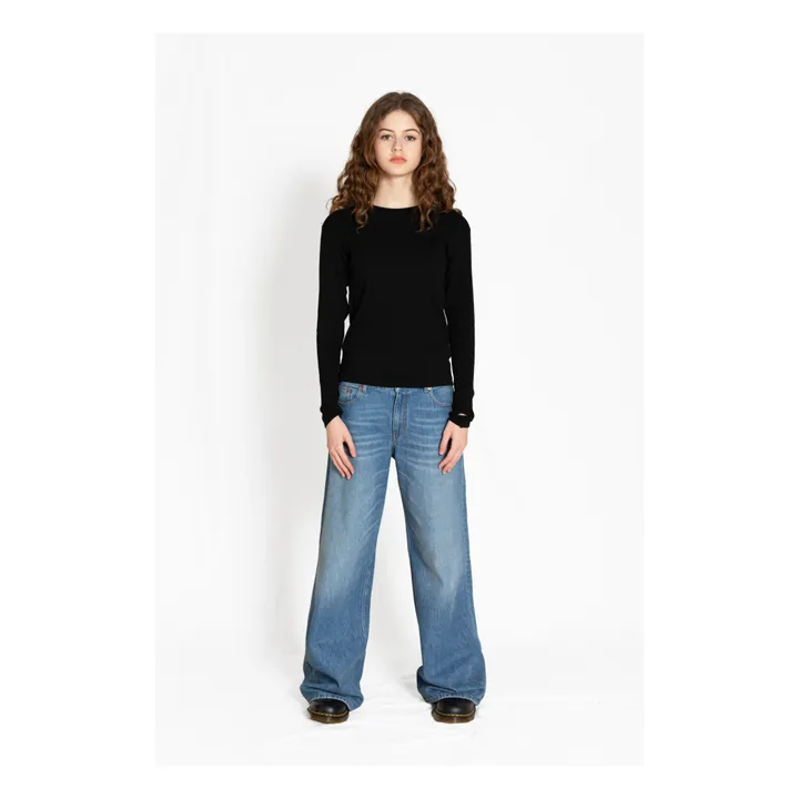 Finger in the nose Jean Wide Loose April | Denim