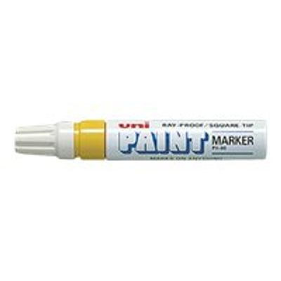 UNI PAINT PX - Marqueur permanent - pointe biseau - or