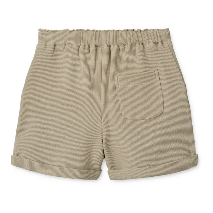 Liewood Short Cay Gaufré | Vert kaki clair