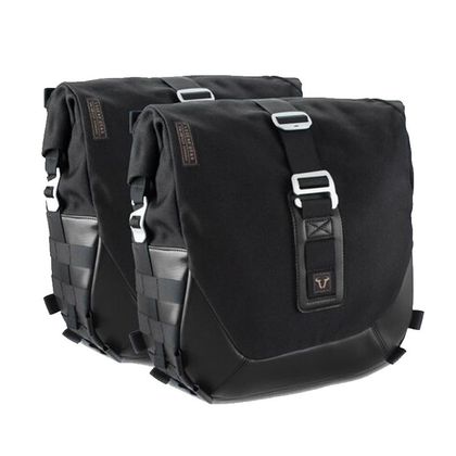 Sacoches cavalières SW-MOTECH Legend Gear set sacoches latérales Black edition (2 x 13.5 litres) avec supports - Noir