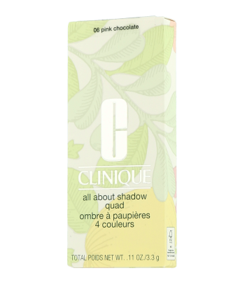 Clinique All About Shadow Quad Ombre à Paupières 4 Couleurs Pink Chocolate 3,3g