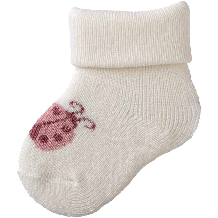Sterntaler Erstlingssöckchen 3er-Pack Käfer beige melange