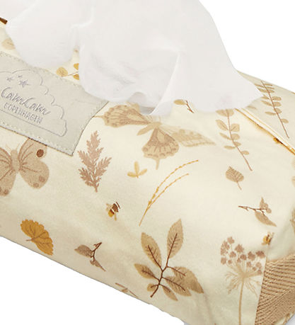 Cam Cam V?dserviet Etui - Beige m. Blade/Sommerfugle
