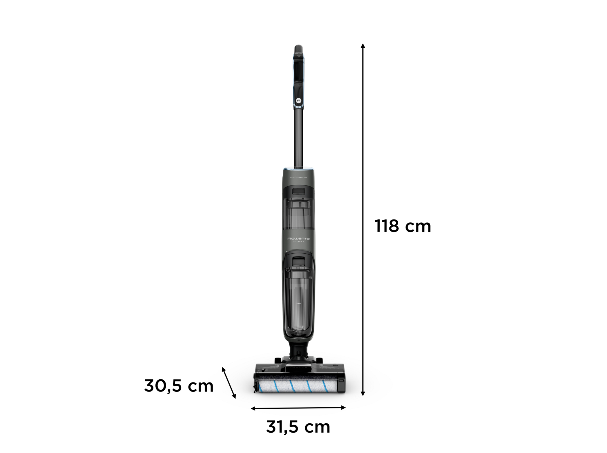 MÁQUINA LIMPEZA ROWENTA GZ5035WO WET&DRY X-CLEAN 4 LAVA E ASPIRA