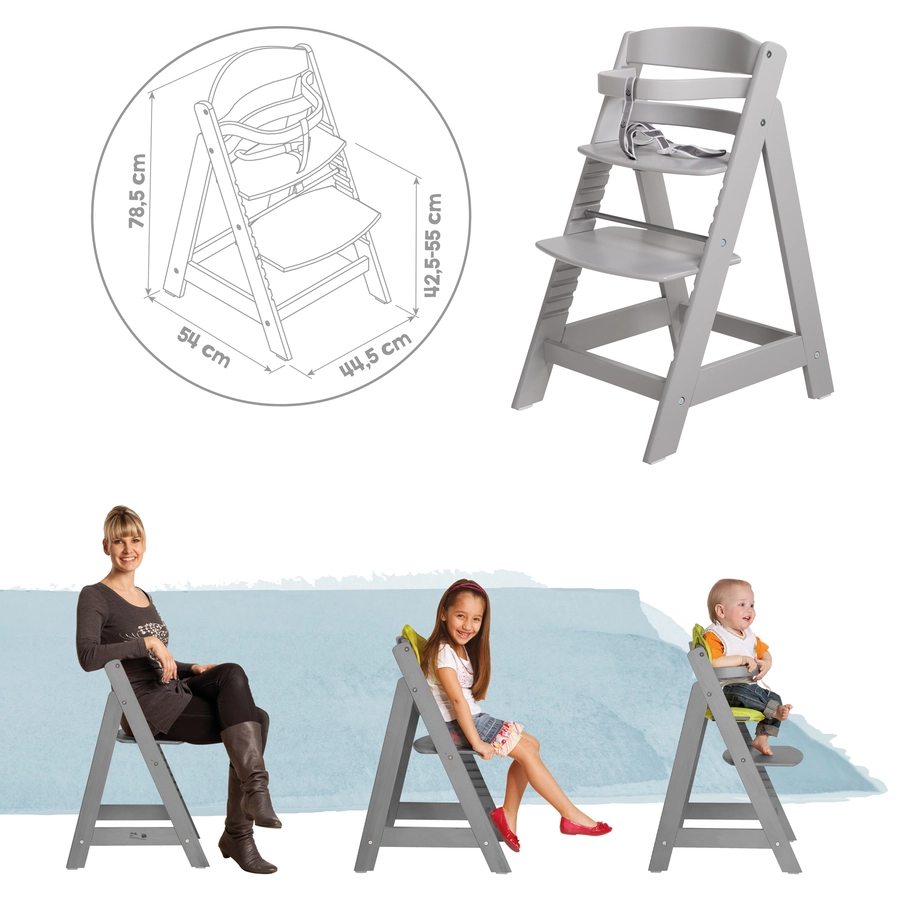 roba Treppenhochstuhl Sit up III taupe