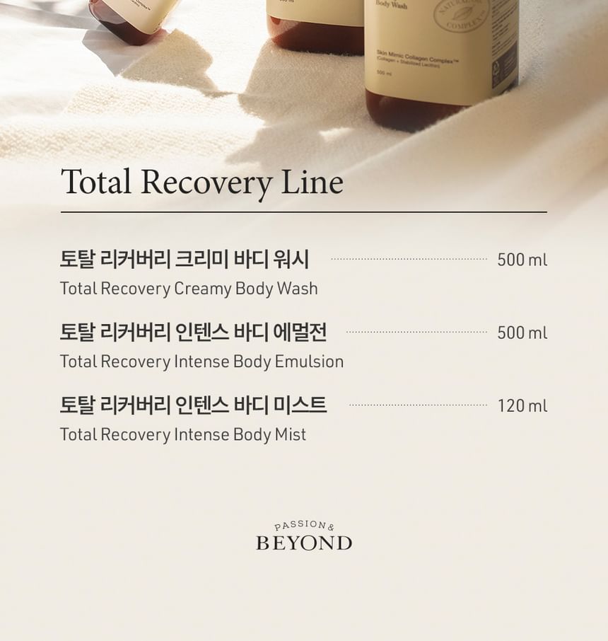 BEYOND - Total Recovery Intense Body Mist
