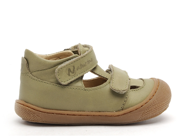 Naturino boots bottine bebe puffy nappa 0b04 kaki