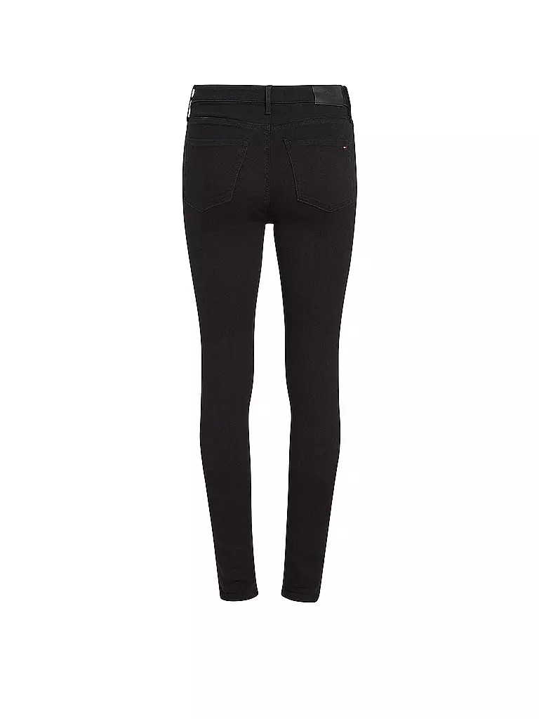 TOMMY HILFIGER Jeans Skinny Fit COMO schwarz