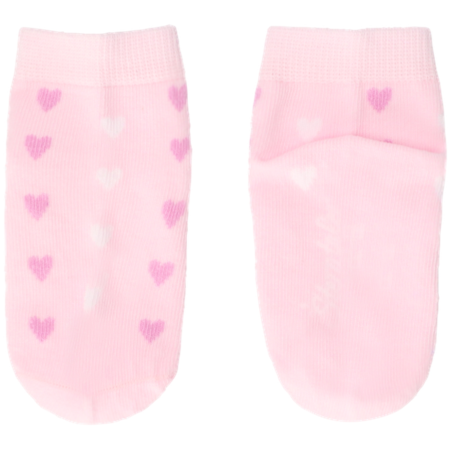 Sterntaler Kurz-Socken 3er-Pack Herzen helltürkis