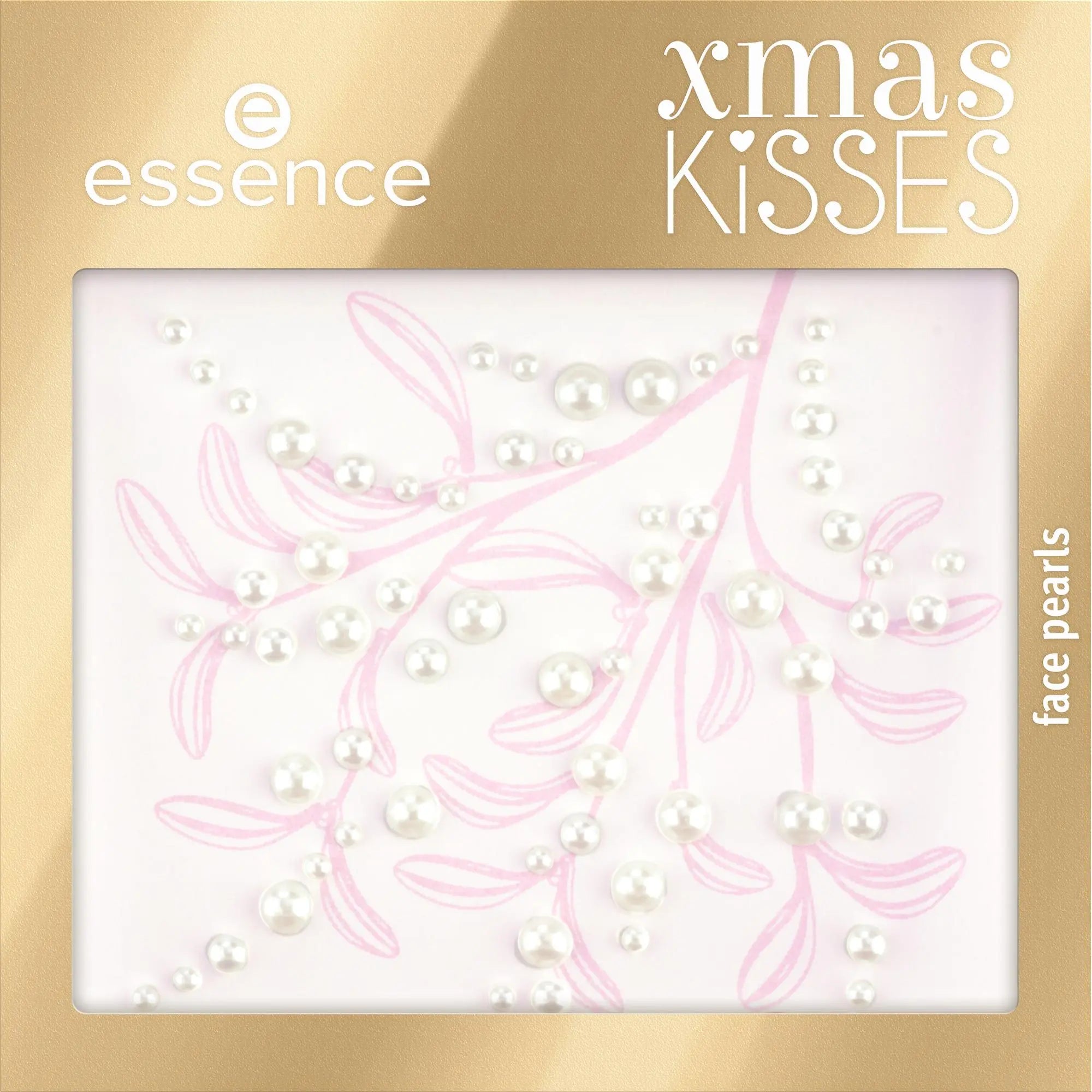 Xmas Kisses Face Pearls 01 Mistletoe Kiss, Don't Want To Miss!