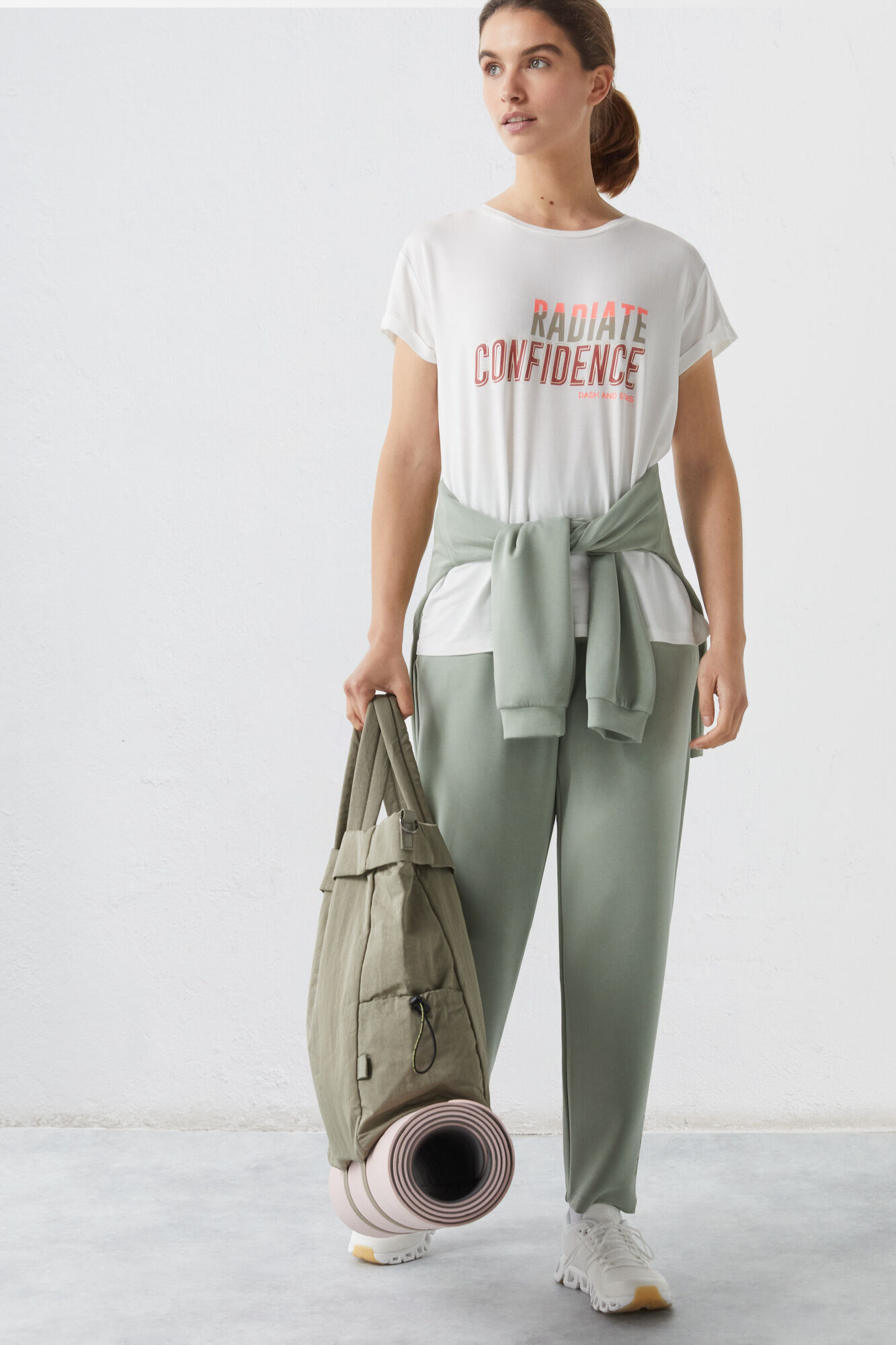 Camiseta LENZING™ TENCEL™ bege - bege