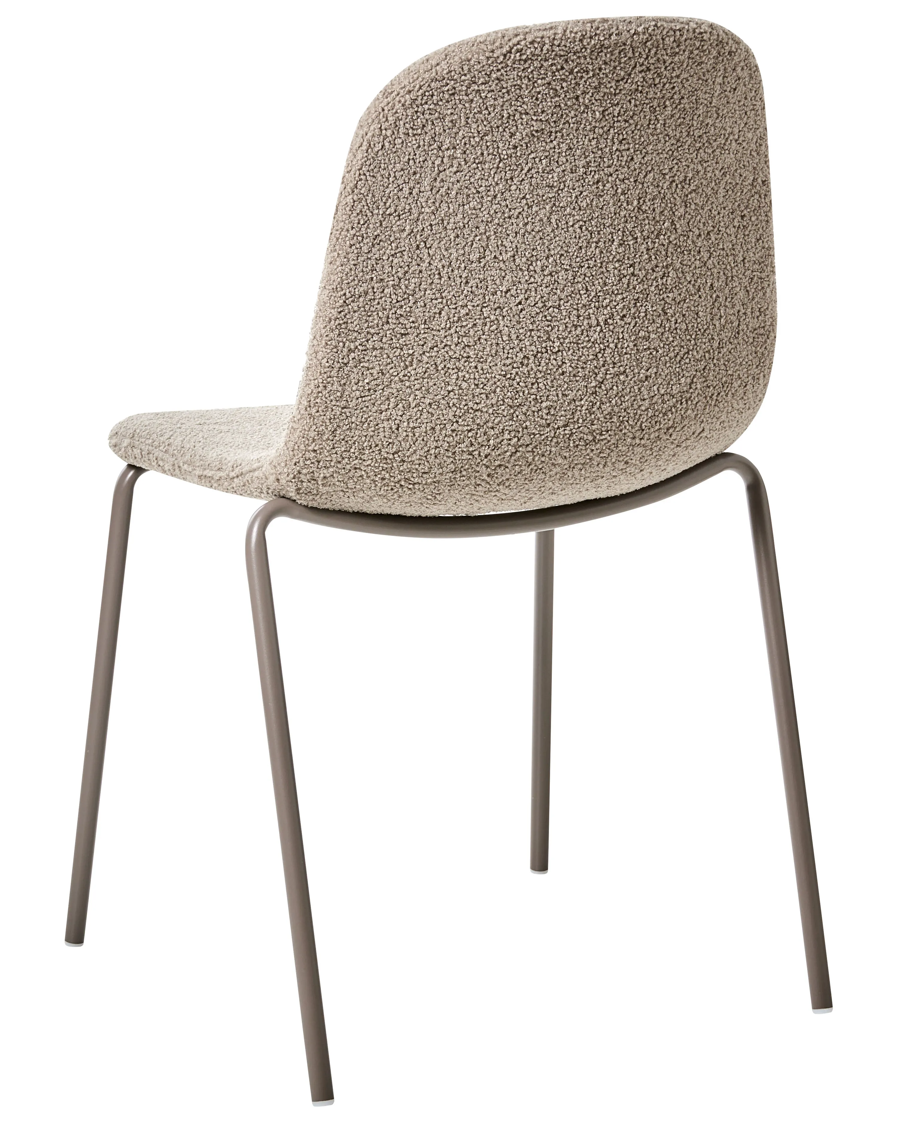 Set van 2 vergaderstoelen LOMA Bouclé Taupe