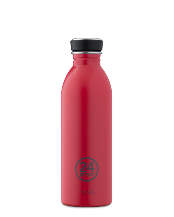 24Bottles  Urban flaske, Hot red - 500 ml.