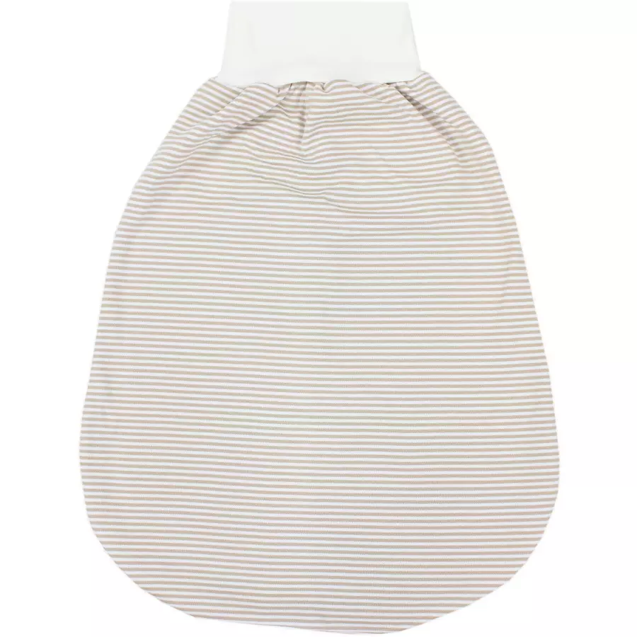 TupTam Baby Strampelsack mit breitem Bund Unwattiert beige