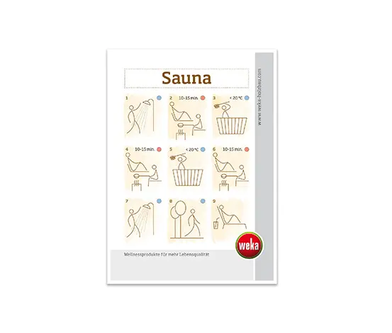 WEKA-Sauna-Premium-Zubehör-Set, 8-teilig