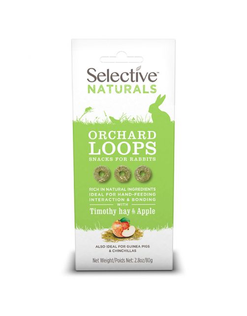 Supreme Selective Naturals Orchard Loops - Knaagdiersnack - 80 g
