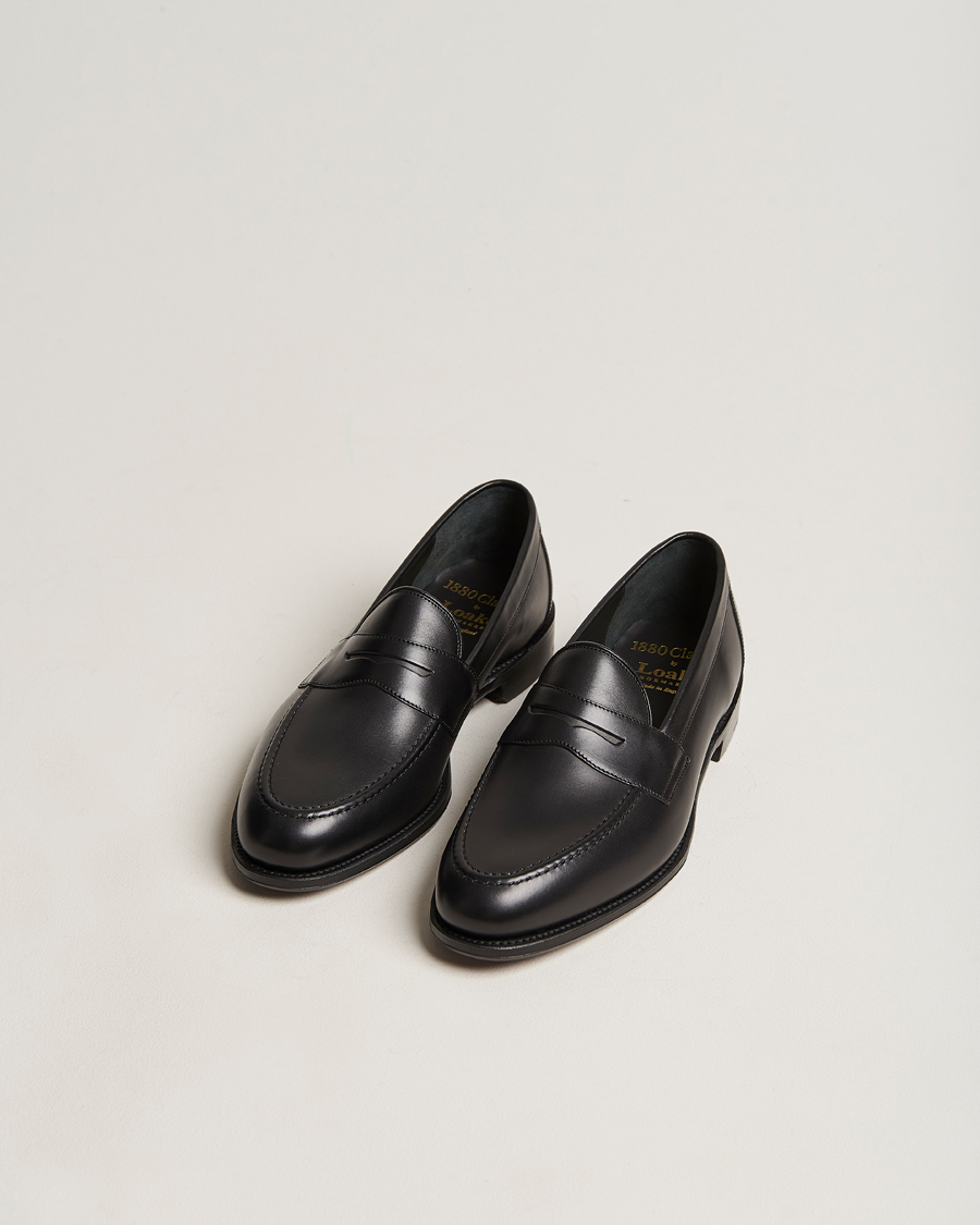 Loake 1880 Hornbeam Eco Penny Loafer Black Calf