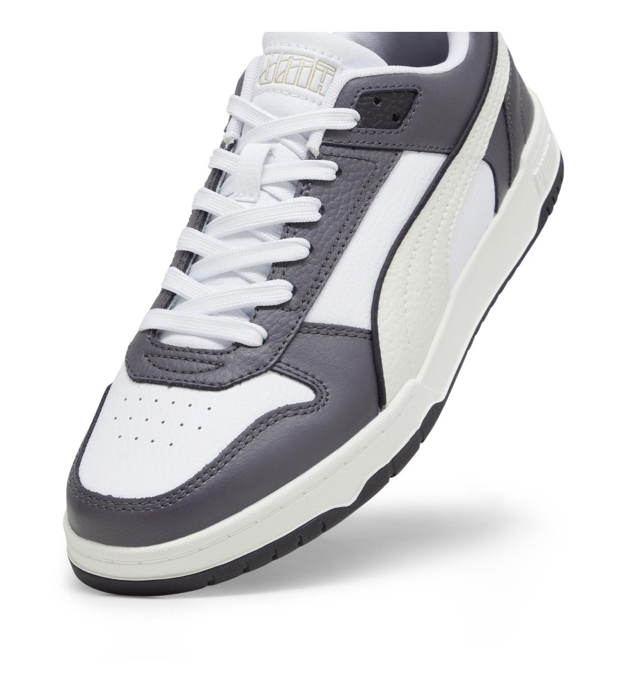 Tênis Puma RBD Game Low, branco e cinza