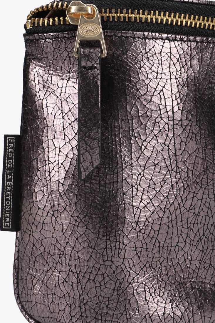 FRED DE LA BRETONIERE zwarte fred de la bretoniere schoudertas marianneke small crossbody