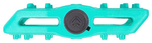 Paire de Pédales Eclat Slash Bleu Turquoise