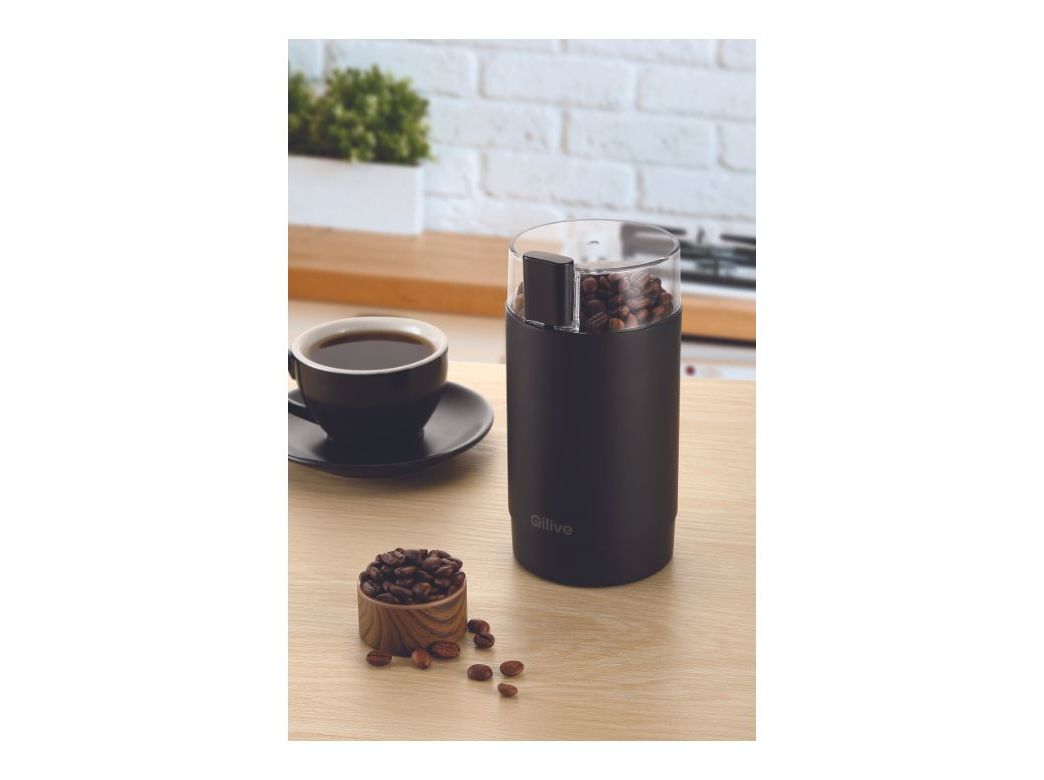 MOINHO DE CAFÉ QILIVE Q.5363 PRETO
