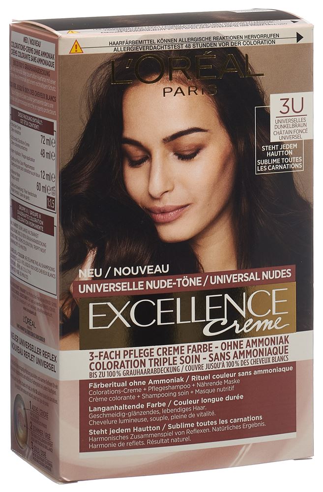 EXCELLENCE Universelle Nudes dunkelbraun Tb 1 Stk