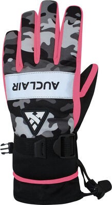 Auclair Camo Flash Hanske, Pink/Camo
