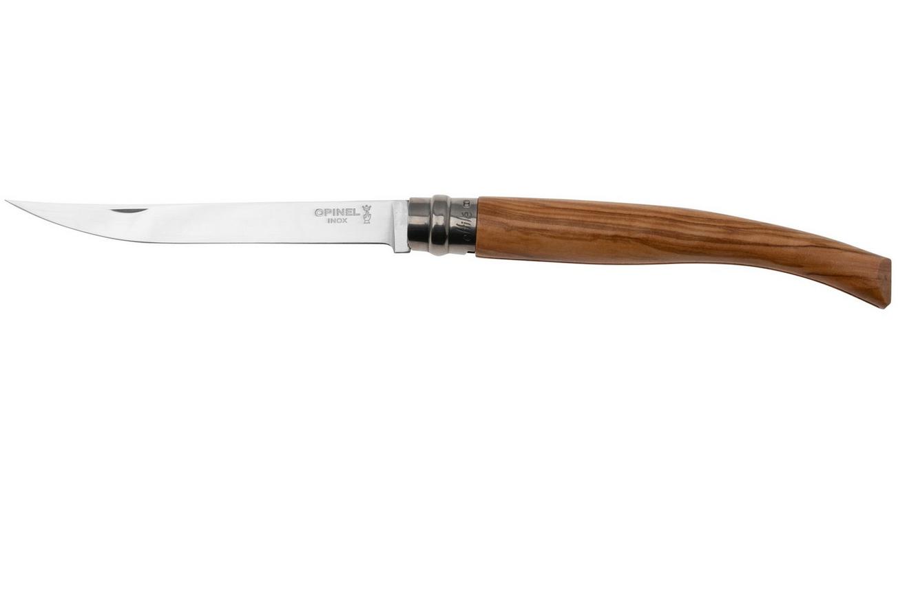 Opinel Effilé No. 12, 002564, olijfhout, zakmes