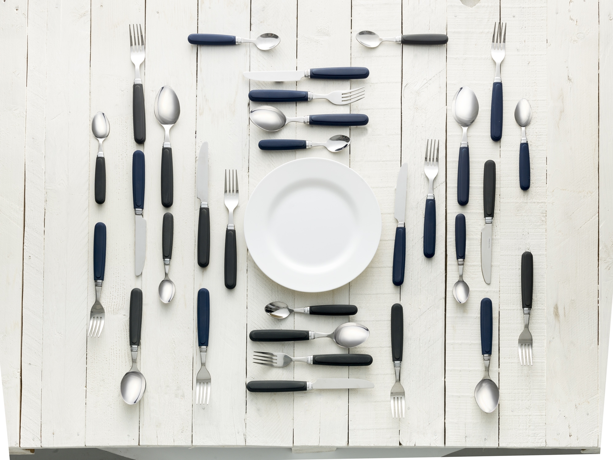 Brunner Party Besteckset 4-teilig dunkelblau