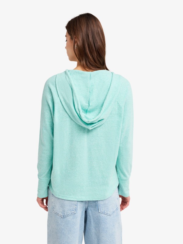 Destination Surf Sweat à capuche Bleu Femme
