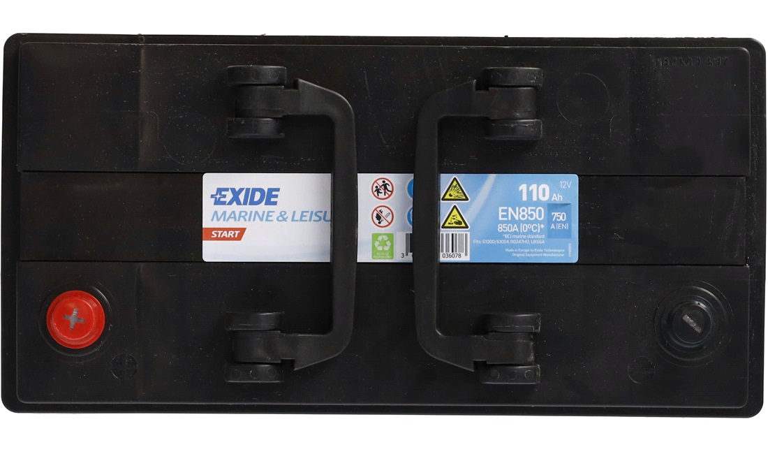 Batteri 12V 110Ah Syrebatteri standard
