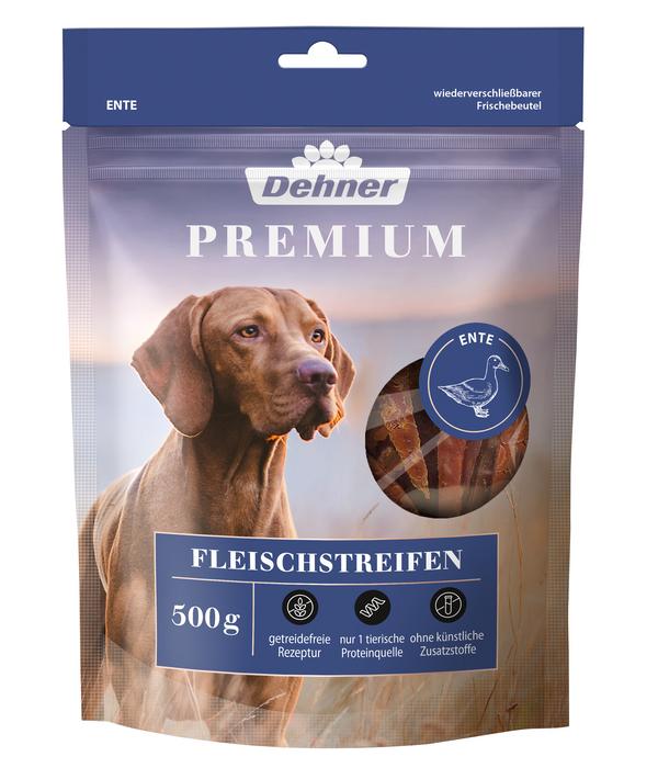 Dehner Premium Hundesnack Fleischstreifen,
