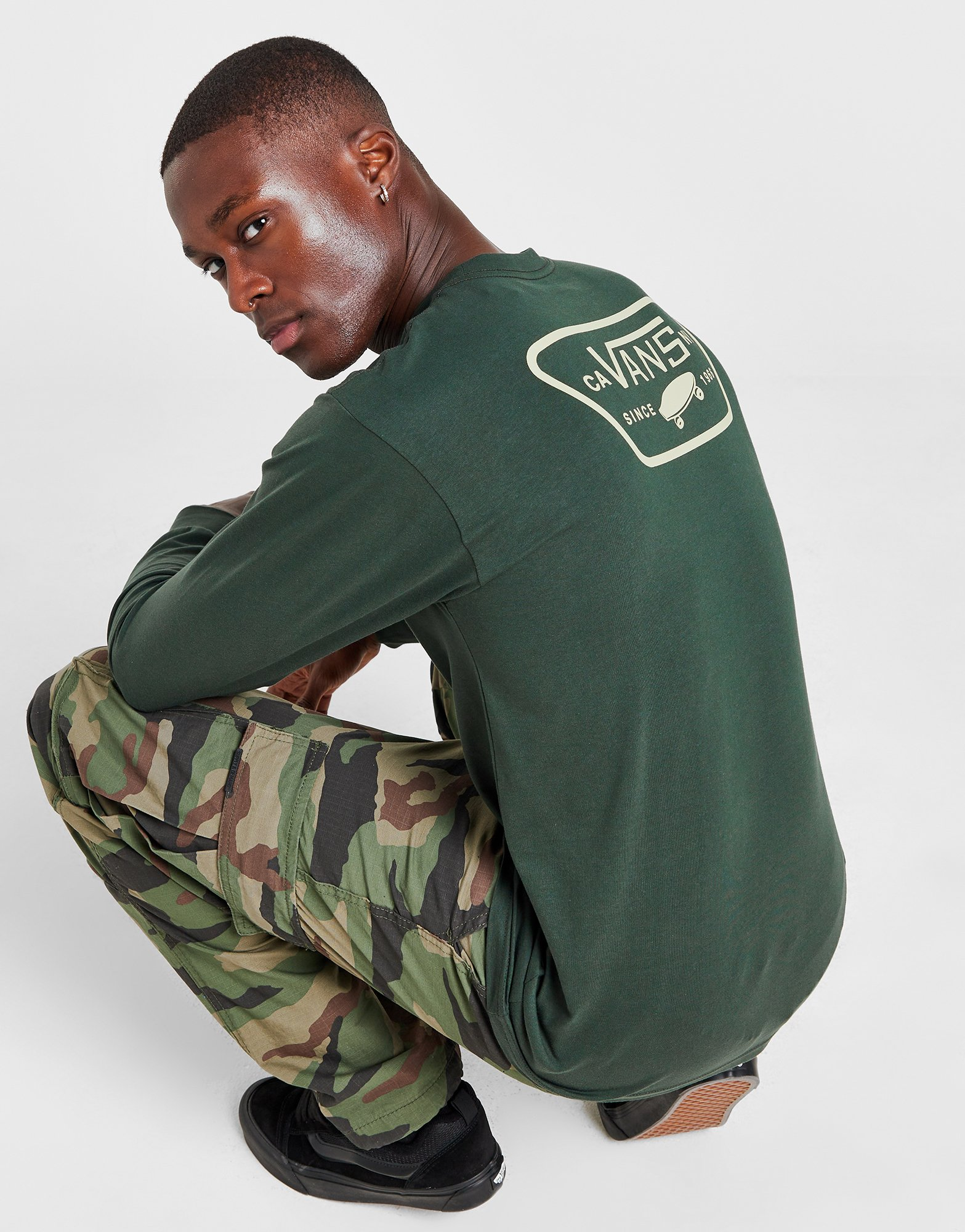Vans T-shirt Full Patch Back Homme